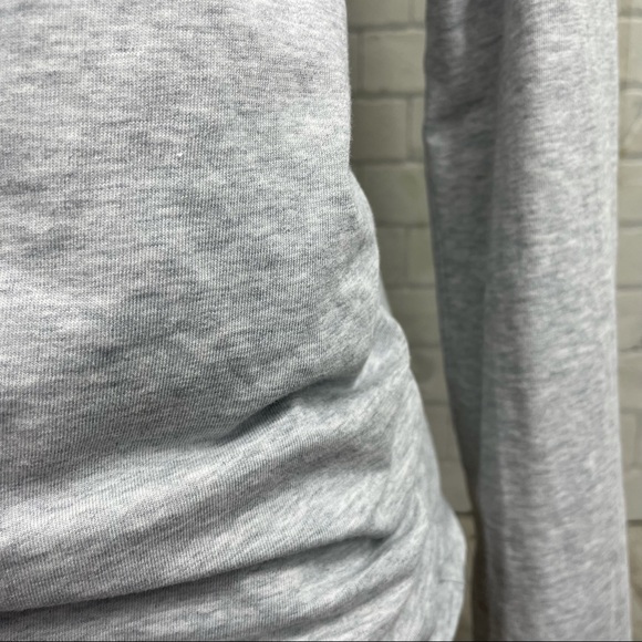 Sundance Raquel Wrap Top Heather Grey Medium - Picture 7 of 10